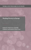 Cover  Working poverty in Europe : a comparative approach