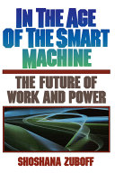 Cover  In the age of the smart machine : the future of work and power
