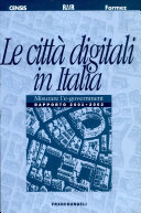Cover  Le città digitali in Italia : rapporto 2001-2002 