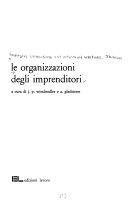 Cover  Le organizzazioni degli imprenditori