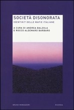 Cover  Società disonorata : identikit delle mafie italiane