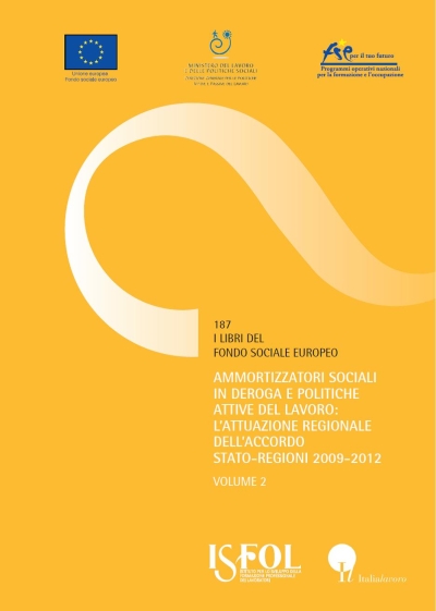 Cover  Ammortizzatori sociali in deroga e politiche attive del lavoro