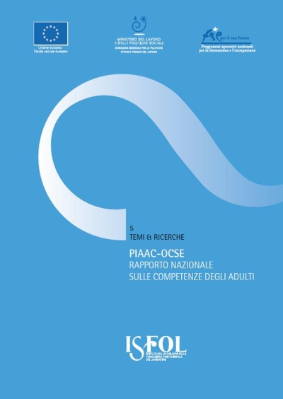 Cover  PIAAC-OCSE : rapporto nazionale sulle competenze degli adulti