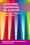 Cover  Lifelong learning in europe : equity and efficiency in the balance