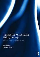 Cover  Transnational migration and lifelong learning : global issues and perspectives