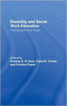 Cover  Disability and social work education : practice and policy issues