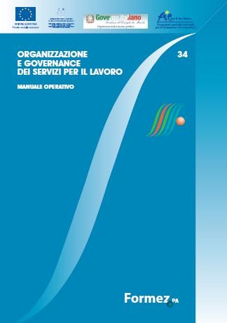 Cover  Organizzazione e governance dei servizi per il lavoro: manuale operativo