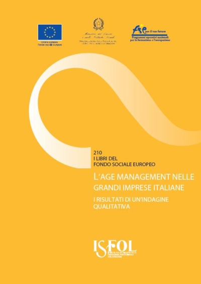 Cover  L’age management nelle grandi imprese italiane : i risultati di un'indagine qualitativa