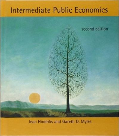 Cover  Intermediate public economics