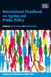 Cover  International handbook on ageing and public policy