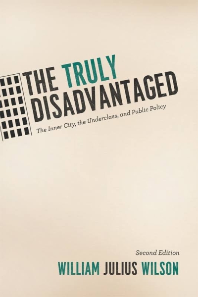 Cover  The truly disadvantaged : the inner city, the underclass, and public policy