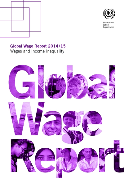 Cover  Global wage report 2014/15 : wages and income inequality