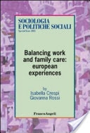 Cover  Balancing work and family care : european experiences