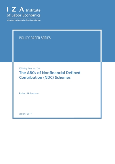 Cover  The ABCs of nonfinancial defined contribution (NDC) schemes