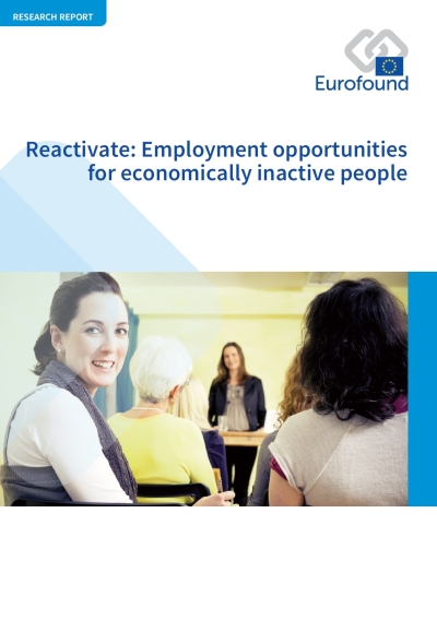 Cover  Reactivate : employment opportunities for economically inactive people 