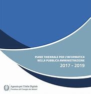 Cover  Piano triennale per l'informatica nella pubblica amministrazione