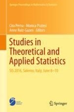 Cover  Studies in theoretical and applied statistics : SIS 2016, Salerno, Italy, June 8–10