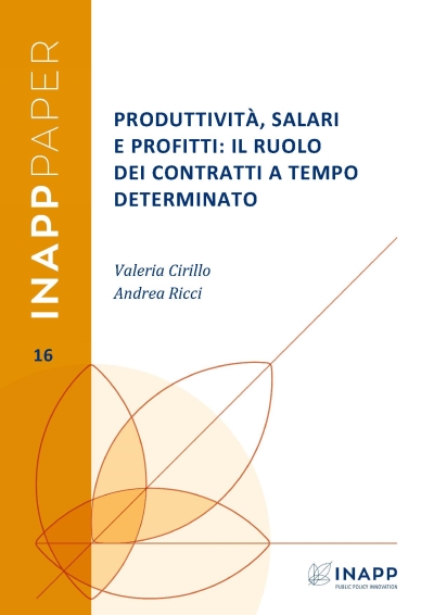 Cover  Produttività, salari e profitti: il ruolo dei contratti a tempo determinato