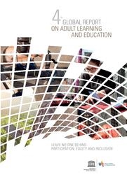 Copertina  4th global report on adult learning and education: leave no one behind: participation, equity and inclusion