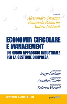 Cover  Economia circolare e management : un nuovo approccio industriale per la gestione d'impresa