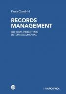 Cover  Records management : ISO 15489: progettare sistemi documentali