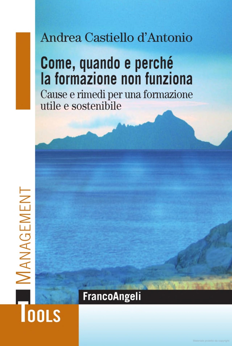 Cover  Come, quando e perchè la formazione non funziona : cause e rimedi per una formazione utile e sostenibile