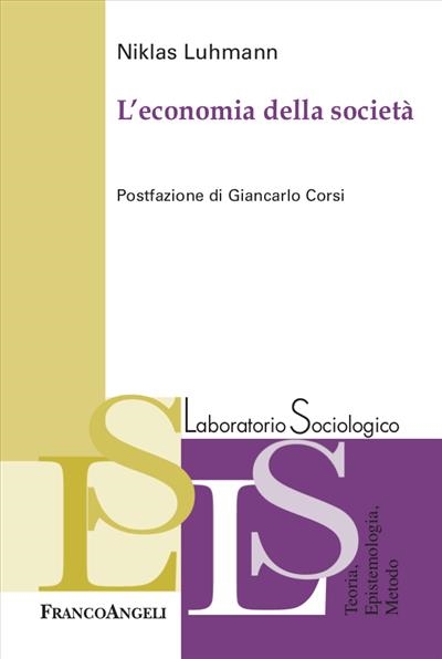 Cover  L'economia della società