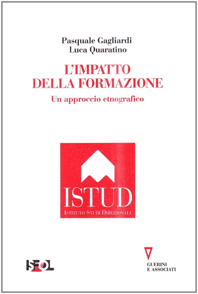 Cover  L'impatto della formazione : un approccio etnografico alla valutazione dei risultati
