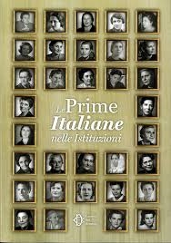 Copertina  Le prime Italiane nelle istituzioni