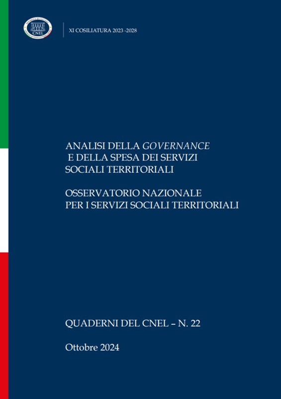 Cover  Analisi della governance e della spesa dei servizi sociali territoriali